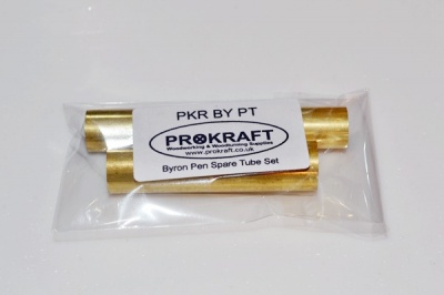Byron Pen Kit spare brass tube set